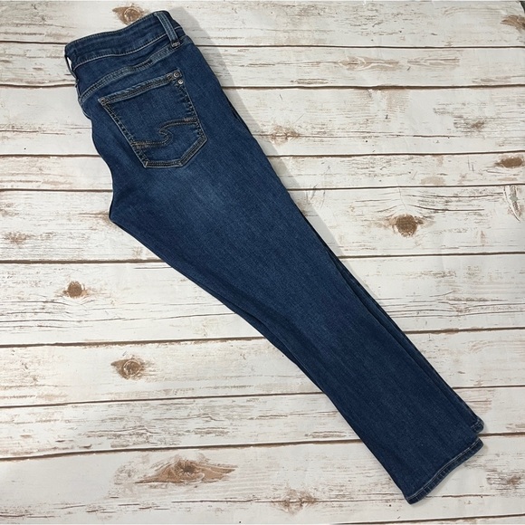 Silver‎ Suki Skinny Crop Jeans Size 28 l 25 - Picture 13 of 15